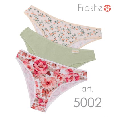 Vedetina de algo y lycra vintage Frashe 5002 - Pack x 3