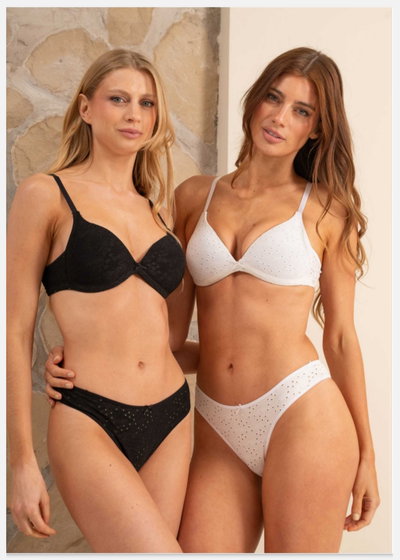 Conjunto tringulo soft Broderie Artemisa - Frashe AR669