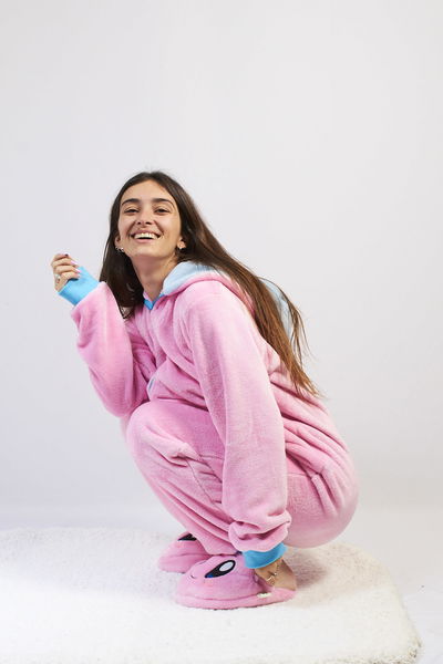 Pijama Combinado Rosa/celeste