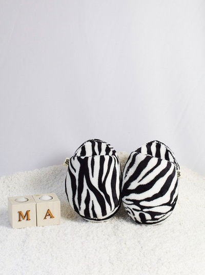 Pantuflón Cebra