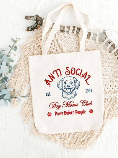 Tote Bag Personalizada "Anti social"