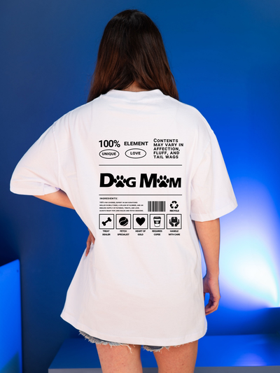 Remera personalizada "Dogmom"