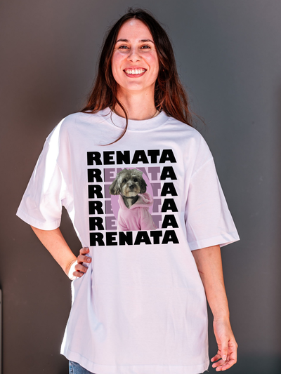 Remera personalizada "Name"