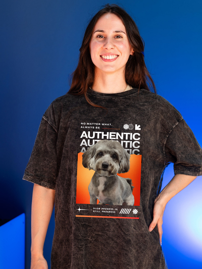 Remera personalizada "Authentic"