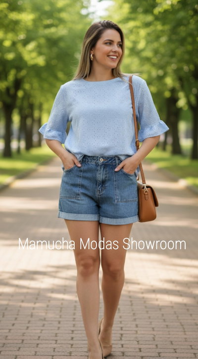 Blusa Broderie  Fiona 