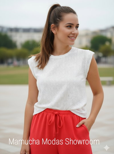 Blusa Broderie Fedra 