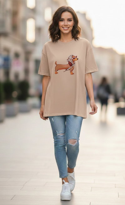 Remera oversize firulais