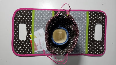 Valijita + porta taza 