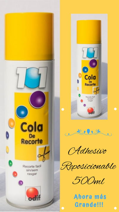 Cola de recorte en aerosol 101, Odif
