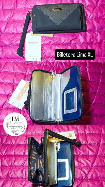 BILLETERA LIMA XL COLOR AZUL