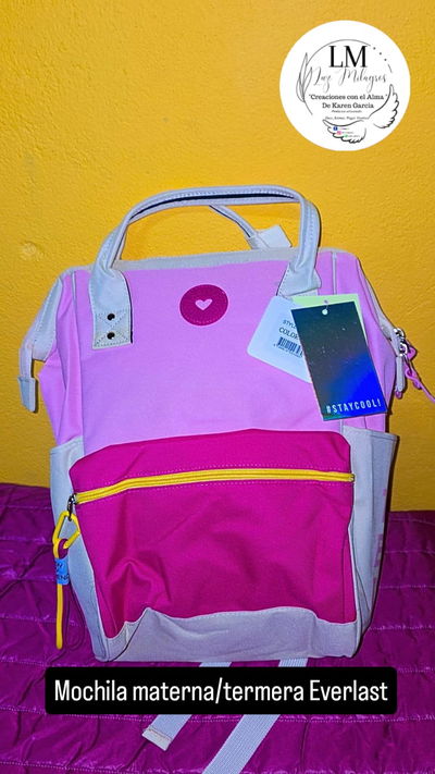 Mochila Trendy color rosa