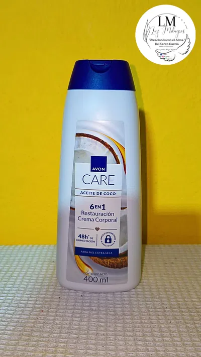 Avón Care aceite de coco, crema corporal 400ml