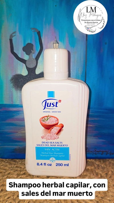 Shampoo herbal sales del Mar Muerto