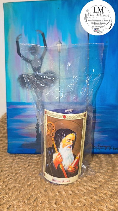 Vela aromática de San Benito 3 días