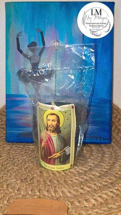 Vela aromática San Judas Tadeo 3 días
