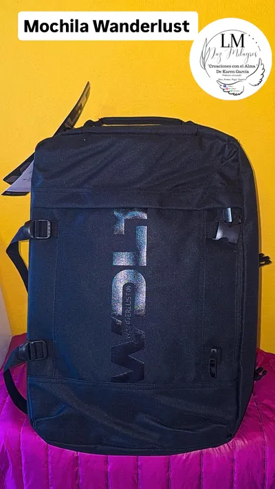 Mochila/bolso/porta notebook Wanderlust 