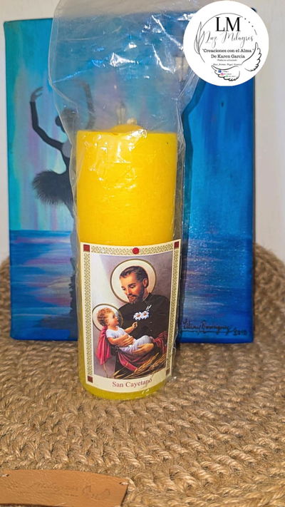 Vela aromática San Cayetano 7 días