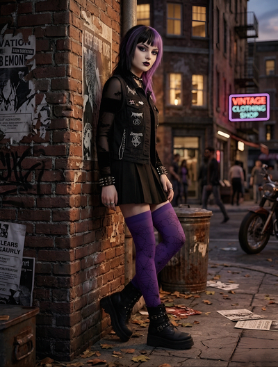 Medias Spider Nocturne 
