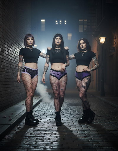 Culottes Midnight Spells (×3)