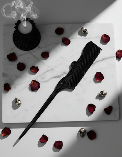 Peine Black Rose