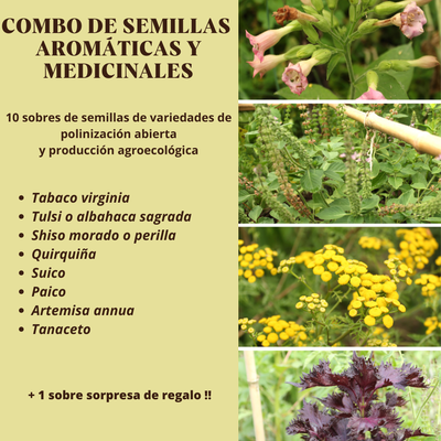 COMBO AROMÁTICAS Y MEDICINALES
