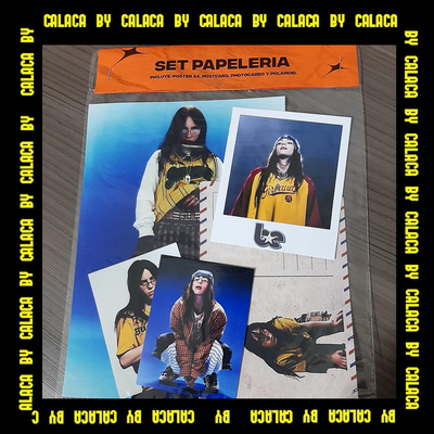 Set papelería  Billie eilish