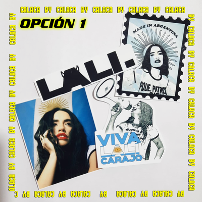 Pack Vinilos x4 Lali Esposito