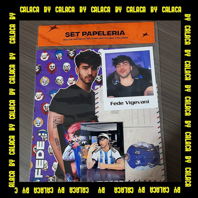 Set papelería Fede Vigevani