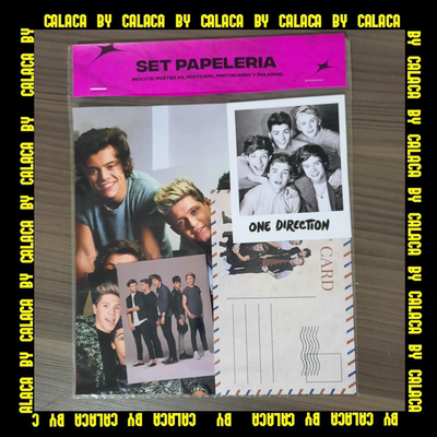 Set papelería One Direction