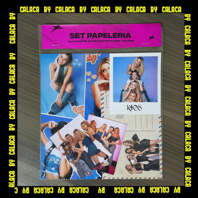 Set papelería KAOS