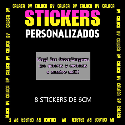 Pack stickers personalizados