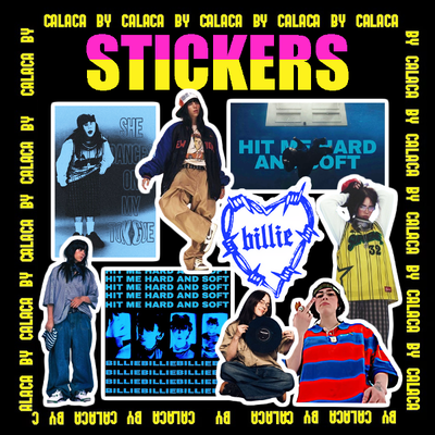 Pack de stickers Billie Eilish