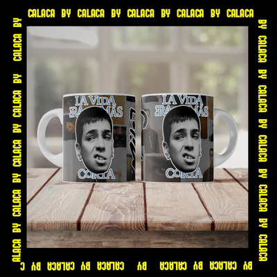 Taza de polimero Milo J La vida era mas corta