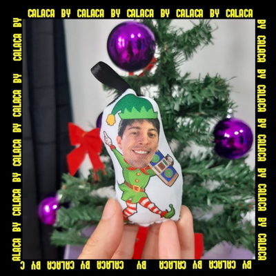 Almohadita navideña Robleis