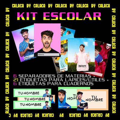 Kit escolar Fede Vigevani