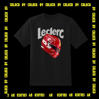 Remera algodón negro Leclerc