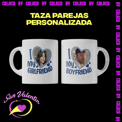 Tazas parejas personalizada (2 tazas)