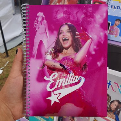 Cuaderno A5 tapa dura - EMILIA