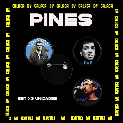 Set x 3 pines Milo J 2