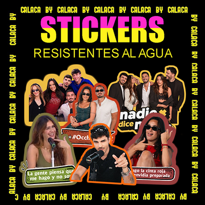 Stickers resistentes al agua NADIE DICE NADA Luzu
