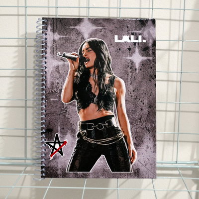 Cuaderno A5 tapa dura LALI - hojas lisas