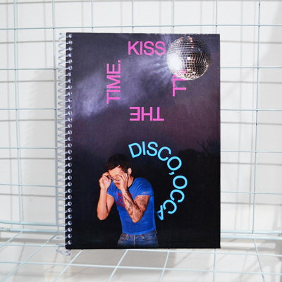 Cuaderno A5 tapa dura HARRY STYLES - hojas lisas