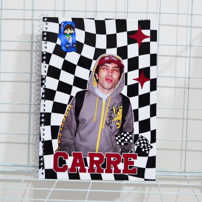 Cuaderno A5 tapa dura Carrera - hojas lisas