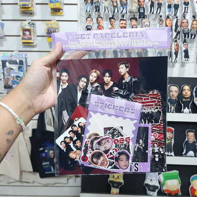 Set de papeleria BTS