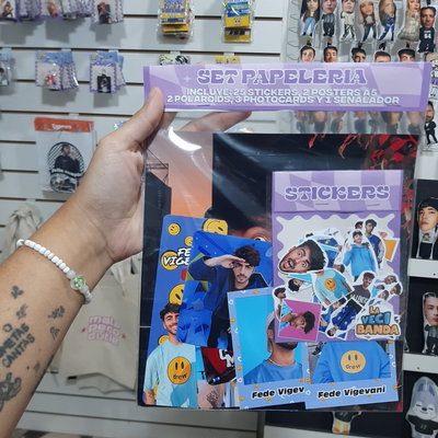 Set de papeleria Fede Vigevani