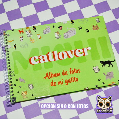 Libro Álbum para mi gatito - CATLOVER