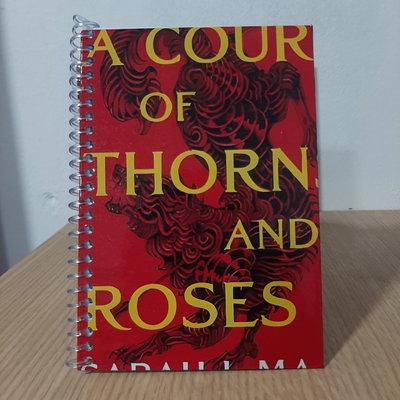 Mini cuaderno A6 ACOTAR  Una corte de rosas y espinas