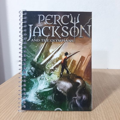 Mini cuaderno A6 Percy Jackson