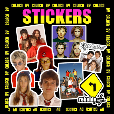 Pack stickers Rebelde Way
