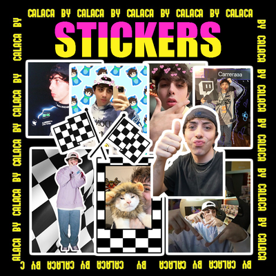 Pack stickers Carre